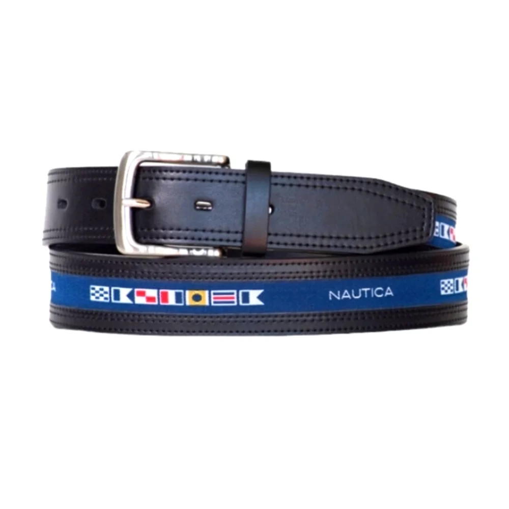 Nautica Flag Belt